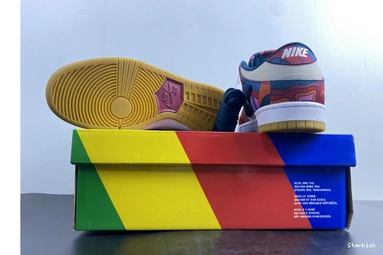 Dunk (2021) Low Nike SB Pro DH7695-600 Parra Art Abstract 0225